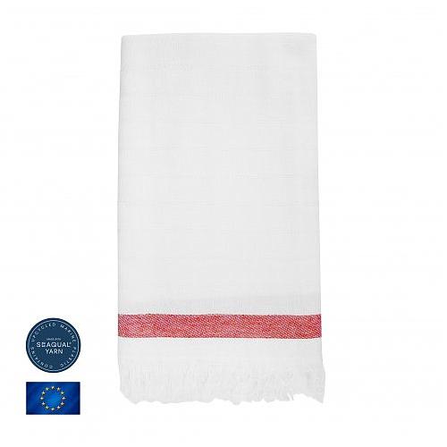 FOUTA - ROUGE BLANC - 100 X 18...