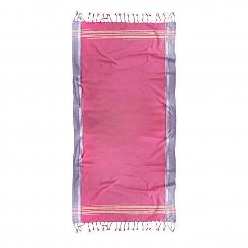 FOUTA/SERVIETTE - ROSE - 75 X ...